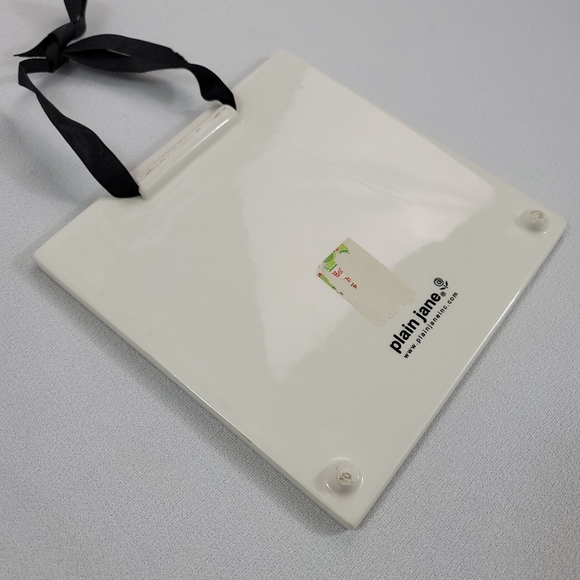 Plain Jane Co Holiday Ceramic Wall Hanging Trivet - One More Fa La La La La - Picture 10 of 13